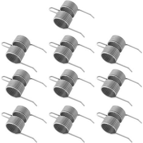 Paquete de 10 resortes escarificadores de acero inoxidable 304 F016T47920 compatibles con Suffolk Punch (1/5)