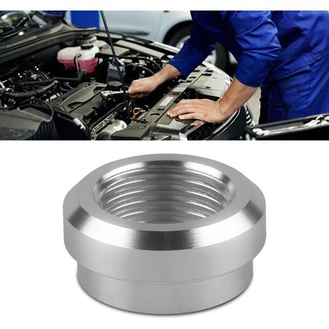 Raccord à souder 3/8" NPT, adaptateur de tuyau fileté femelle en aluminium pour réservoir de carburant de véhicule (1/5)