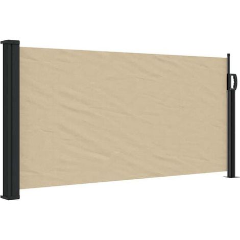 Store latéral rétractable beige 100x300 cm (1/5)