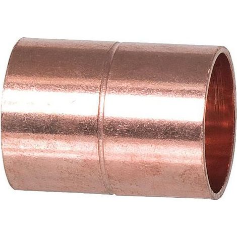 Raccord a souder en cuivre Manchon fem/fem avec bordure Type 5270 6 mm (1/2)