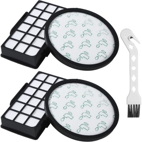 QORVA-2 Filtres HEPA pour Rowenta X-Trem Power Cyclonic/Silence Force Cyclonic RO69xx RO6941EA RO6963EA RO6921EA RO6971EA RO6993EA ZR006001, Filtre à haute efficacité (1/5)