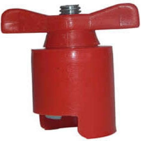 Borne coupe circuit compatible avec Renault Peugeot - rouge