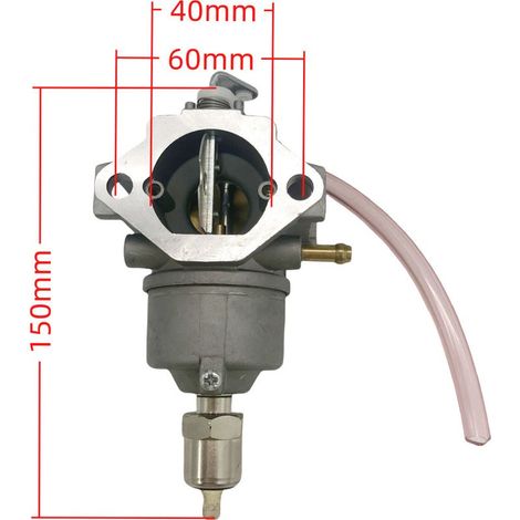 Carburateur compatible moteur FC540V pour tondeuse autoportée 185 260 325 et coupe-herbe LX186 GT262 GT275, référence 202-022 (1/5)