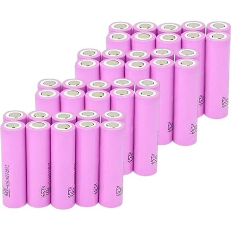 Batería de litio 18650, capacidad de 3500 mAh, alta tasa de descarga, 35E-40 unidades, 3,7 V-b (1/2)
