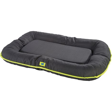 Ferplast OSCAR Materassino in tessuto tecnico. In vari colori e misure.. Variante 120 - Misure: 120 x 80 x h 13.5 cm - Nero