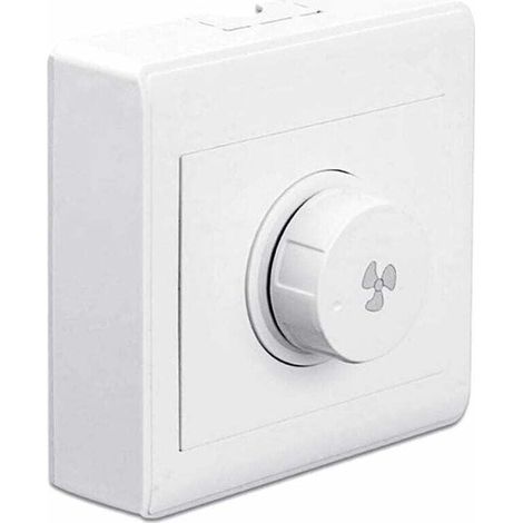 86 Type Réglage du Ventilateur de Plafond Rélateur de Vitesse en continu Interrupteur Mural 220V 10A pour gradateur 15-300W (1/4)