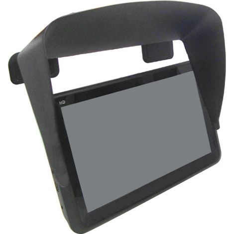 Pare-soleil GPS pour voiture avec extension flexible pour accessoires de 7 pouces