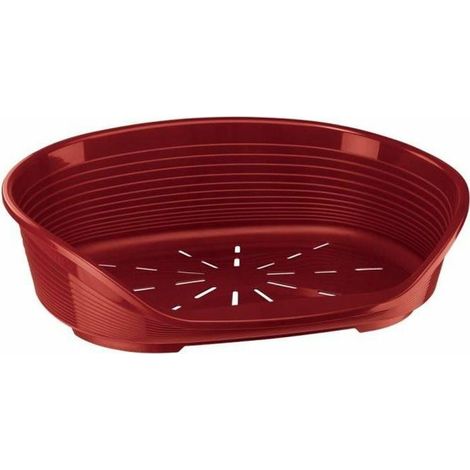 SIESTA DELUXE Korb-Korb Größe 6 - 70,55223 cm - Bordeaux - FERPLAST