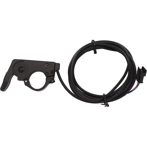 Accélérateur au pouce gauche droite 12V-72V, Compatible avec poignée de 22mm de diamètre, connecteur à 3 broches, ensemble d'accélérateur pour vélo électrique