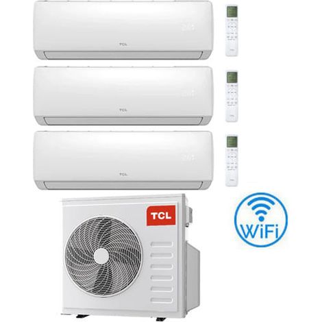 TCL Elite F Series Wifi R32 Test-Split-Inverter-Klimaanlage 9000 + 9000 + 12000 BTU Klimaanlage mit E.U. MT2130 Klasse A++/A+