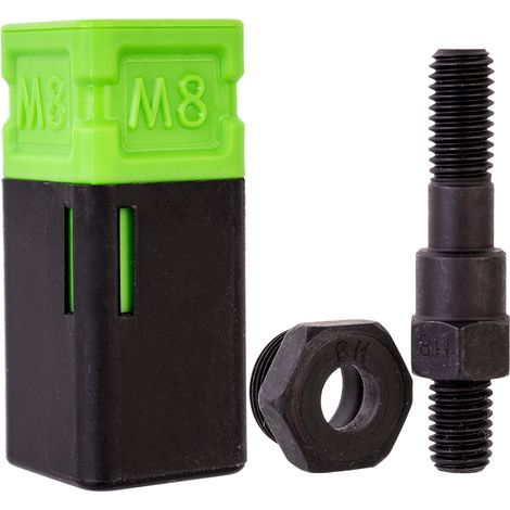 MANDRIL PARA REMACHADORA MANUAL DE TUERCA DE REMACHAR M8 ROSCA ACERO PIEZA DE REPUESTO (1/3)