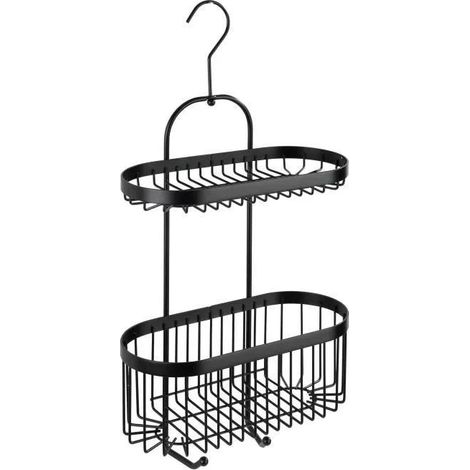 Wenko Classic Plus estantería negra para baño (1/3)