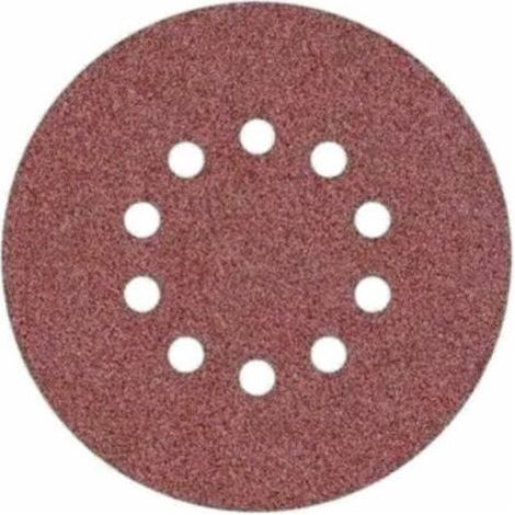 Lot de 10 disques abrasifs 215mm – Grain 180 pour ponçage bois dur – Compatible ponceuses DS930, DS920, DS200