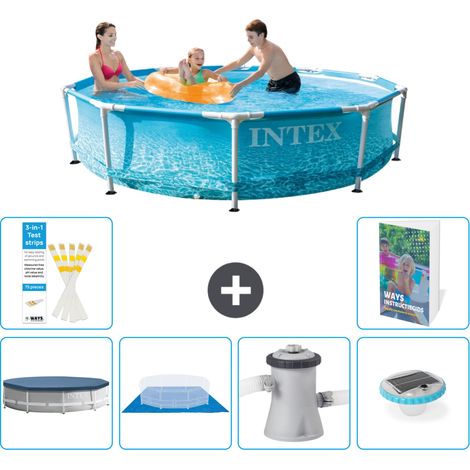 Frame Pool Rund - 305x76 cm - 7-teilig S74
