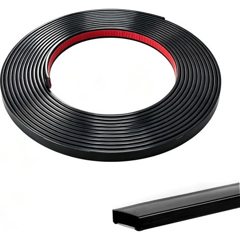 32.8 Pieds Moulures à coller et à décoller,Moulure flexible à décoller et coller,Moulure pour les bords de carreaux muraux,Cuisine,Plafonds,Dosseret et Décoration de Cadre de Miroir(Blanc) (1/5)