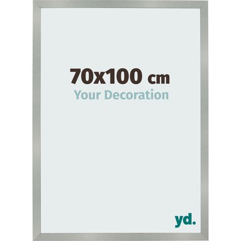 yd. - Cadre photo 70x100 - Aluminium Brosse - MDF - Bologna (1/5)