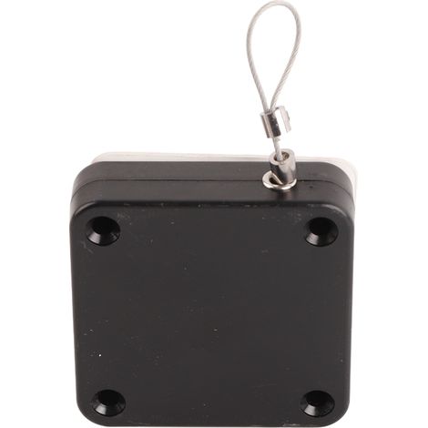 Ferme-porte automatique non perforé pour usage domestique, fil de 1,2 m, noir (500 g) (1/5)