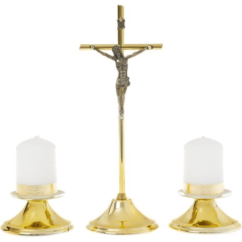 Semplice set di canti natalizi dorati da 21 cm (1/3)