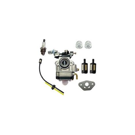 Carburateur 11mm pour 2 temps 22cc 26cc 33cc 34cc 36cc taille-haie débroussailleuse tronçonneuse Moteur de tondeuse à gazon 32F 34F 36F TU26