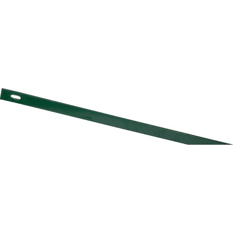Pletina galvanizada y lacada verde - 1000 mm