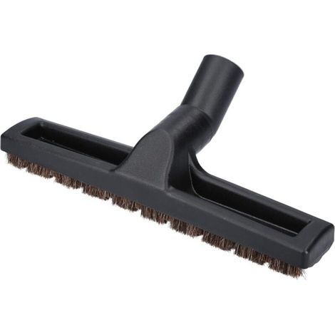 Suceur d'aspirateur universel 32mm compatible avec Siemens, Bosch, AEG, Miele, Philips, Samsung, Dirt Devil, Panasonic, 2 roues, crin de cheval doux, env. 30 cm de large (1/5)