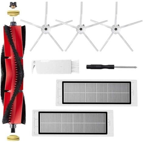 Pièces de Rechange pour Xiaomi Roborock S5 Max S6 Max S6 Pure S6 MaxV S50 S51 S55 S5 S60 S65 S6 Aspirateur, Brosse Principale Amov