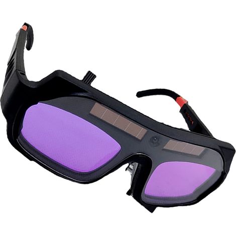 Lunettes de soudeur à gradation automatique, taille réglable, protection professionnelle, lunettes de soudage (1/5)