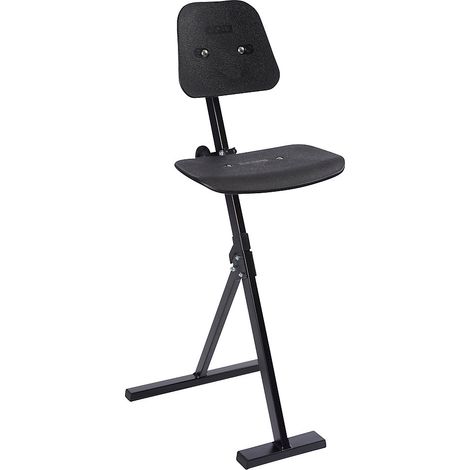 FRANKEL kaiserkraft, Assis-debout, piétement en acier, assise