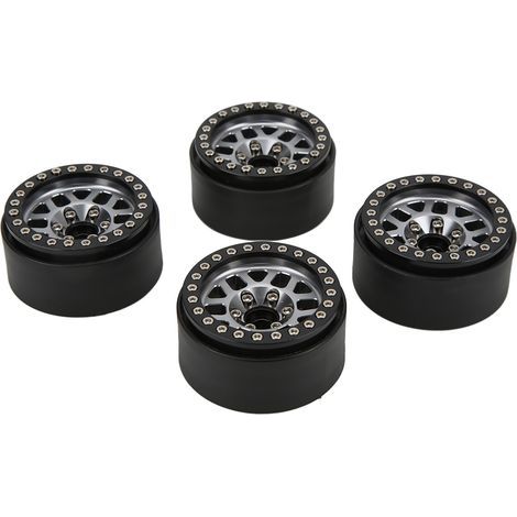 Jantes Alliage Beadlock 1.9" pour Axial SCX10 90046 - 4 Pièces Détachées RC Crawler (1/5)