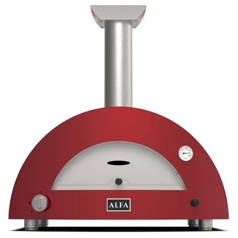 Alfa Forni Moderno 2 Pizze Hybrid-Pizzaofen Antique Red (1/4)