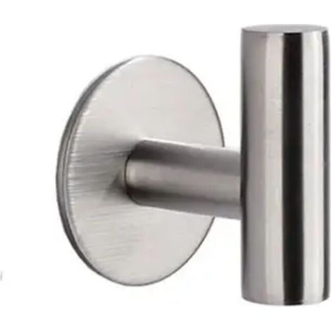 Acier inoxydable argent salle de bain ensemble de matériel porte-serviettes porte-papier hygiénique porte-serviettes crochet salle de bain accessoires argent (1/5)