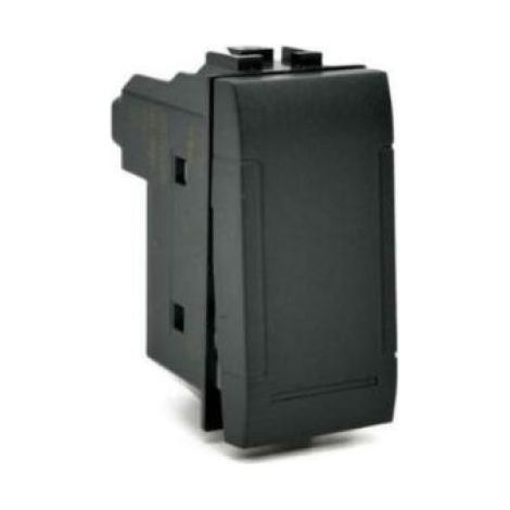 Arte unipolar compatible bticino livinglight l4005n 10a negro - 805n