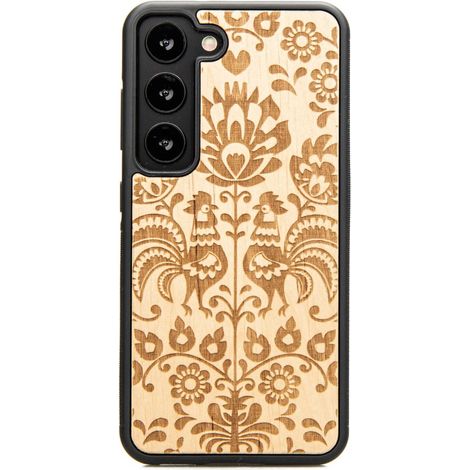 Bewood Holzhülle für Samsung Galaxy S23 POLISH FOLK ANIEGRE (1/4)