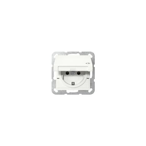 Gira Toma SCHUKO KD + SP System 55 Blanco puro m [441427], 4414 27