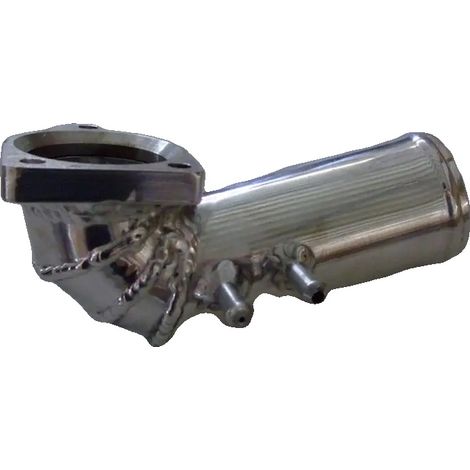 Collettore di aspirazione carburatore, lega di alluminio, dimensioni standard, compatibile con Renault 5 GT, elevata resistenza al calore, facile installazione. (1/5)