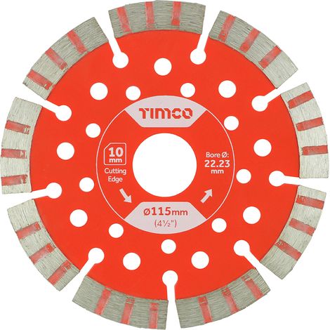 TIMCO Trade Diamond Blade Segmented - 115 x 22.2