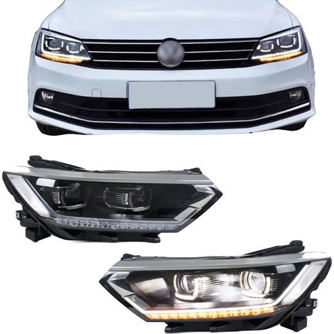 Gruppo ottico anteriore a LED con indicatori di direzione sequenziali, impermeabile, per Passat B8 3G 2014-2018, 12V (1/5)