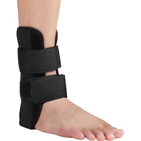 Attelle de cheville réglable pour la fixation des fractures de la cheville, correctrice de varus-valgus (L) (1/5)