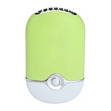 Tragbarer Haartrockner – Grün, Sonstiges: Tischventilator mit eingebautem Li-Ionen-Akku, USB-wiederaufladbar, Klimaanlagenventilator (1/4)