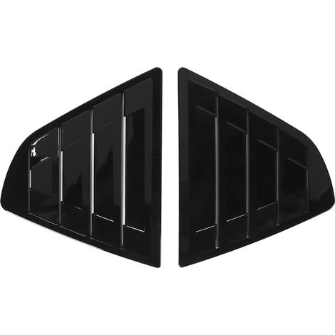 Store pare-soleil latéral arrière en ABS noir brillant pour vitre de Camry SE XSE L LE XLE 2018‑2021 (1/5)