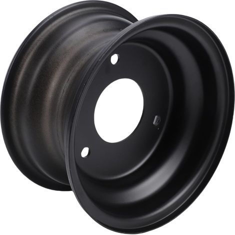 Jante de Roue de VTT de 6 Pouces 13x5-6 en Acier Haute Résistance, Moyeu à 3 Trous de Boulons pour Go Kart ATV Quad Dirt Bike Buggy Ride sur Tondeuse Hors Route Go Kart Jante de (1/5)