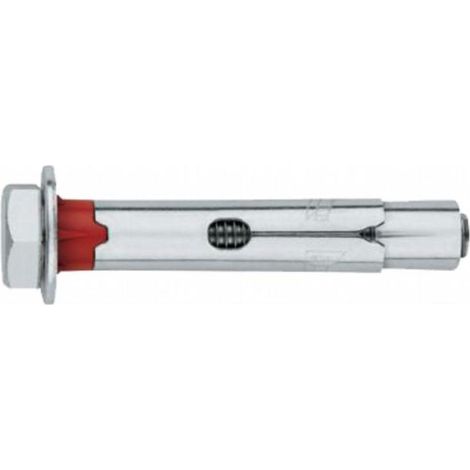 Anclaje Metálico Camisa Antigiro Tornillo Exagonal 6.8 M8 8X80  Box (100)