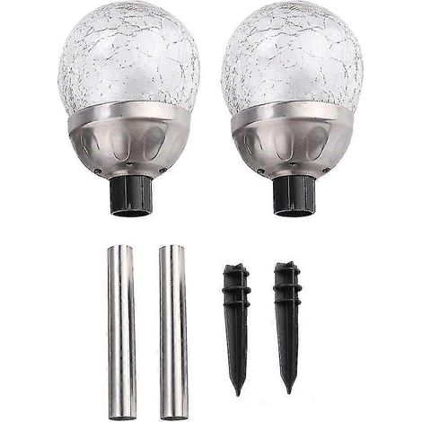 Lampe solaire de jardin LED, étanche, à planter (1/5)