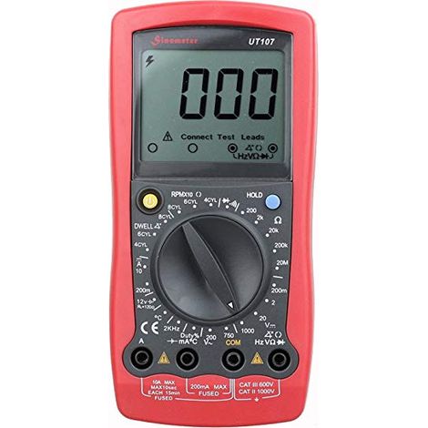 Lechpol UT107 Multimetro digitale per automobile
