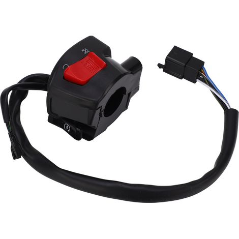 Commutateur de guidon droit 35130 MEE 642, bouton marche/arrêt moteur et coupe-circuit avec commande d'accélérateur pour CBR600RR 2003-2006 (1/5)