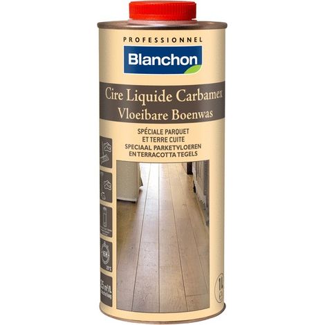Cire liquide CARBAMEX. teinte neutre. bidon de 1 litre - BLANCHON