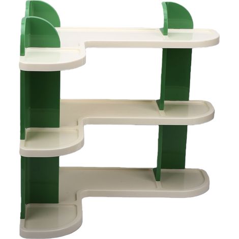 Organisateur de coin café à plusieurs niveaux, grande capacité, multifonctionnel, support de comptoir vert (1/5)
