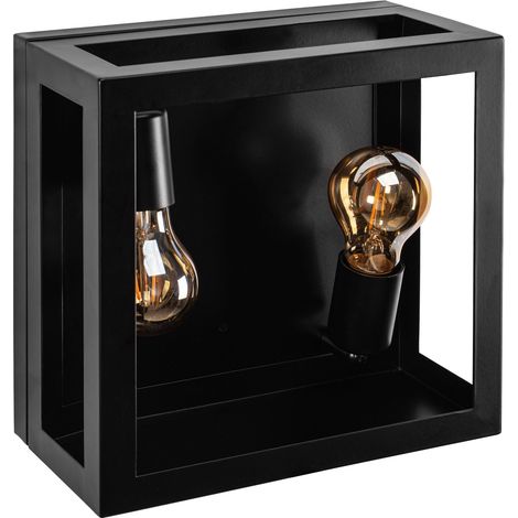 LÁMPARA DE PARED APP1305-2W BLACK