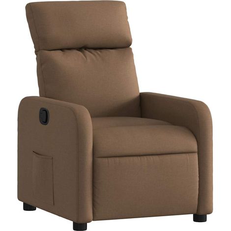 Maison Exclusive - Relaxsessel Braun Stoff