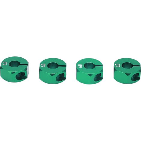 12-mm-auf-6-mm-Radnabenadapter für ferngesteuerte Autos im Maßstab 1:10, robust, grün (1/5)
